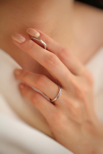 حلقه ست نقره مدل گره کد MNO1-R00۴