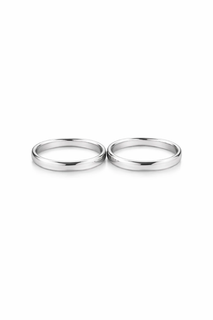 حلقه ست نقره مدل سیمپل کد MNO1-R00۳